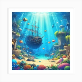 Under The Sea Art Print