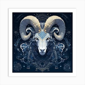 Ram'S Head Art Print