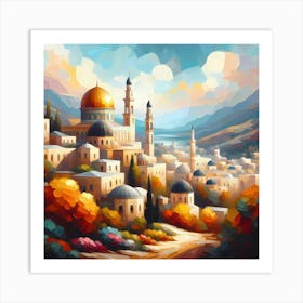 Jerusalem City Art Print