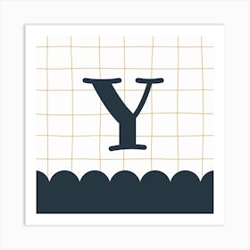 Letter Y Art Print