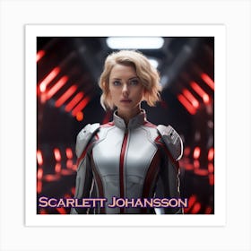 Scarlett Johansson 1 Art Print