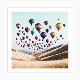 Hot Air Balloons 7 Art Print