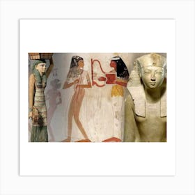 Egyptian Painting 14 Art Print