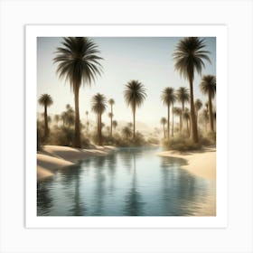 Egyptian Desert Art Print