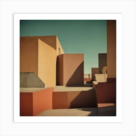 Abstract Cityscape 4 Poster