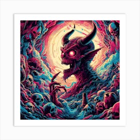 Demon Art Print