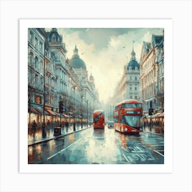 Streets Of London 4 Art Print