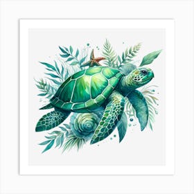 Sea Turtle 5 Art Print