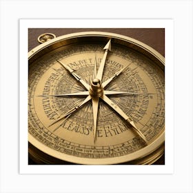 Compass 18 Art Print