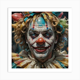 Clown Art Print