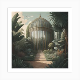 Botanical Garden Art Print