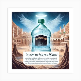 Origin Of Zamzam Water Art Print