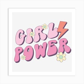 Girl Power Art Print