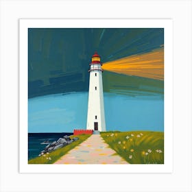 Lighthouse 37 Art Print