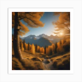 Autumn Art Print