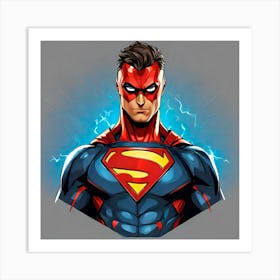 Superman Art Print