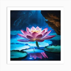 Lotus Flower 13 Art Print