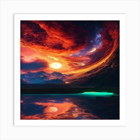 Saturn Art Print