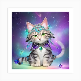 Kitty Cat 6 Art Print