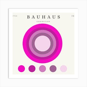 Bauhaus Exhibition 4 Art Print