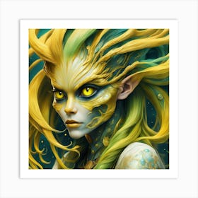 Elven Beauty Art Print