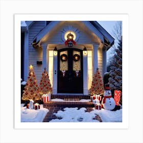 Christmas Decorations 9 Art Print