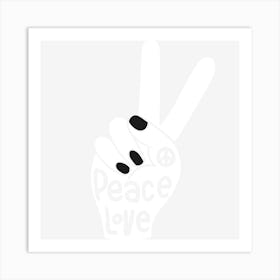 Peace Love Sign Poster