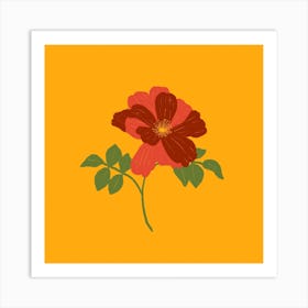 La fleur Art Print