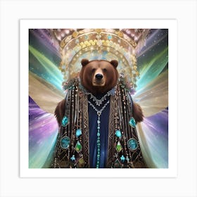 Bear Of The Forest Art Print