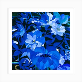 Blue Rhapsody Art Print
