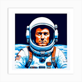 Nasa Astronaut Art Print