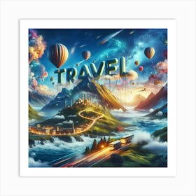 Travel 1 Art Print