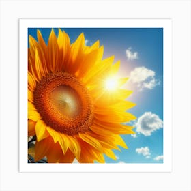 Sunflower Art Print