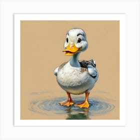 Duck! 40 Art Print