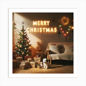 Christmas Stock Videos & Royalty-Free Footage 2 Art Print