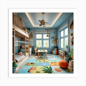 Kids Room Art Print