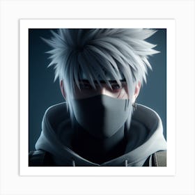 Kakashi Sensei 7 Art Print