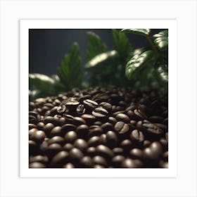 Coffee Beans 152 Art Print