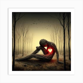 Heart Of The Forest 1 Art Print