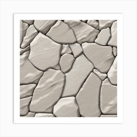 Realistic Stone Flat Surface For Background Use (83) Art Print