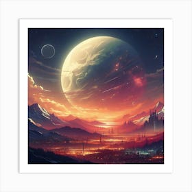 A Fantastical Land 11 Art Print