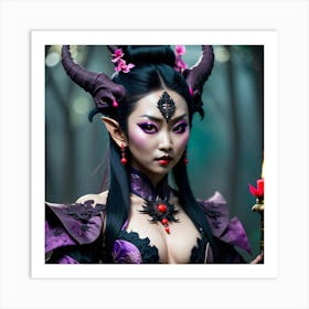 Chinese Devil 2 Art Print