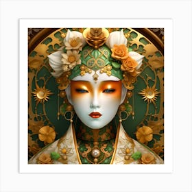 Chinese Woman 10 Art Print