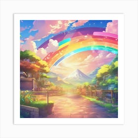 Rainbow In The Sky 1 Art Print