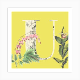 Botanical U Art Print