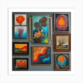 Abstract Painting Art Print