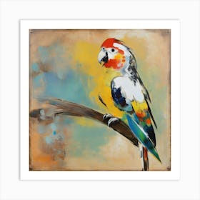 Parrot of Cockatiel 1 Art Print