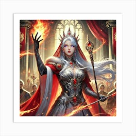 Queen Sorath Royal Command Art Print