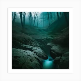 Dark Forest Art Print