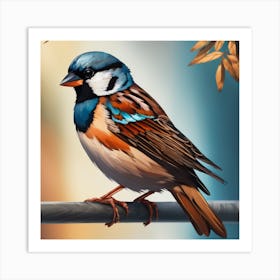 Sparrow Art Print